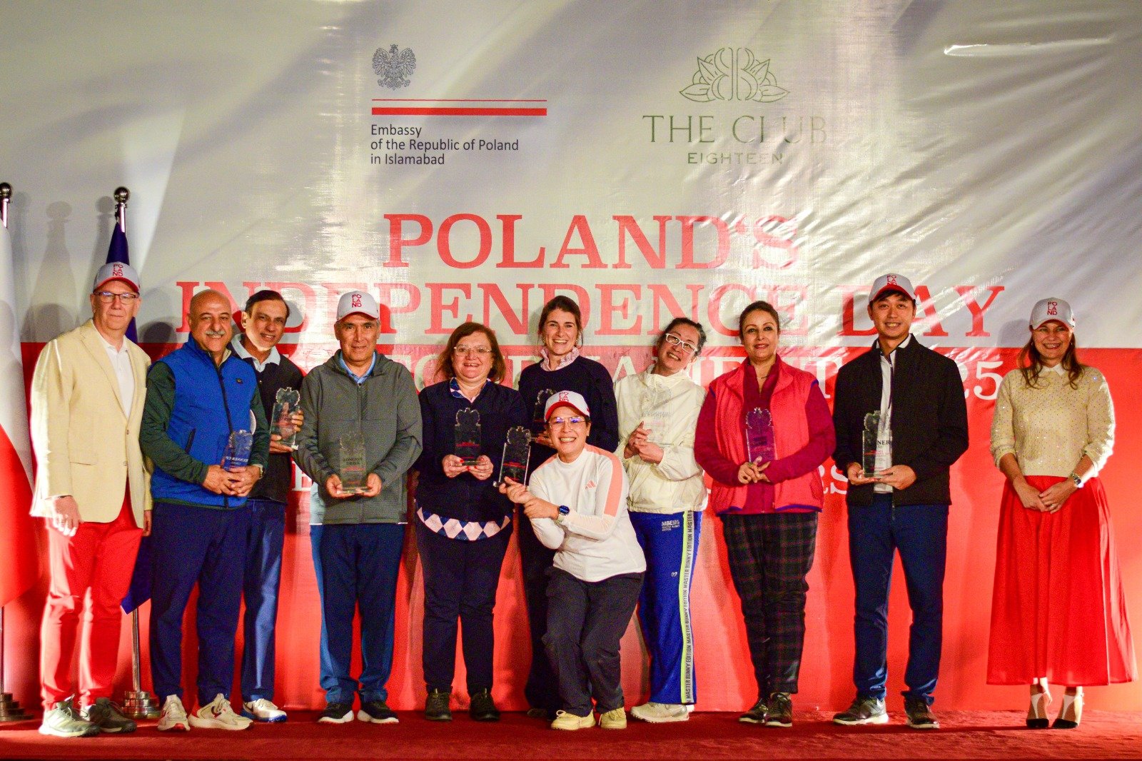 Memorable Poland Independence Day Celebration Brings Diplomats and Golfers Together in Islamabad Poland Independence Day golf tournament at The Club at Eighteen Islamabad with diplomats and dignitaries