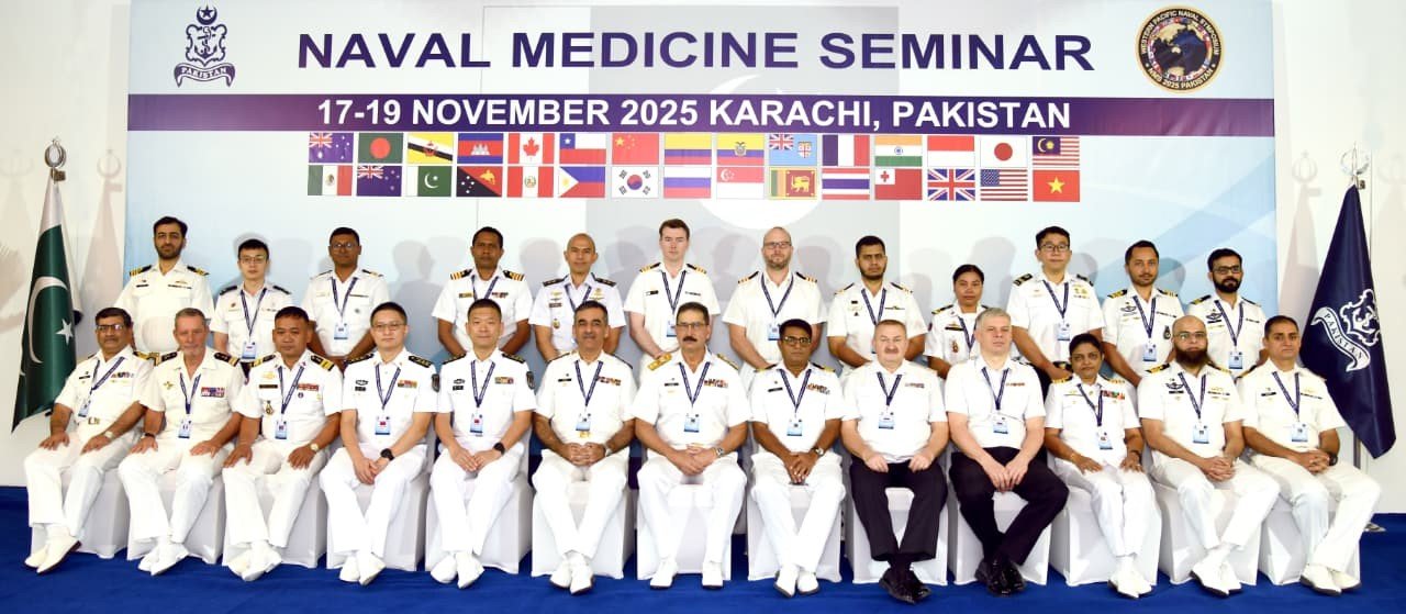 Naval Medicine Seminar 2025 opens in Karachi with WPNS delegates