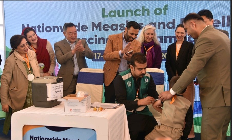 Measles-Rubella Vaccination Campaign to Protect 34 Million Children Across Pakistan
