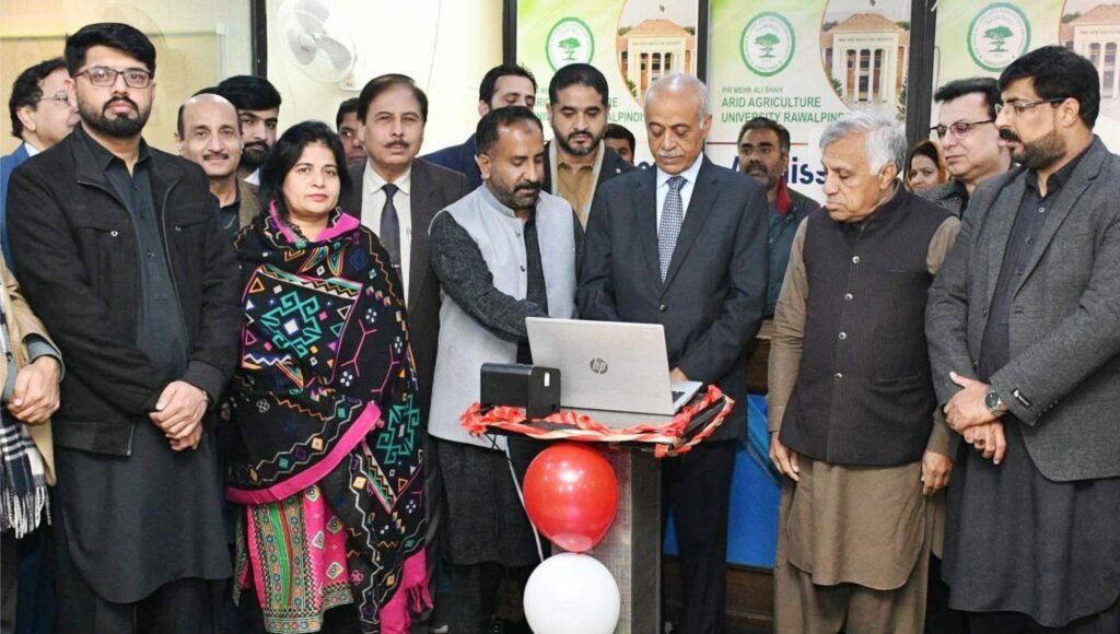 arid university inaugurates one window system to facilitate current and alumni students