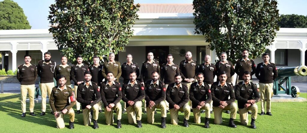 COAS Asim Munir Commends Cambrian Patrol Team for Remarkable Effort at GHQ