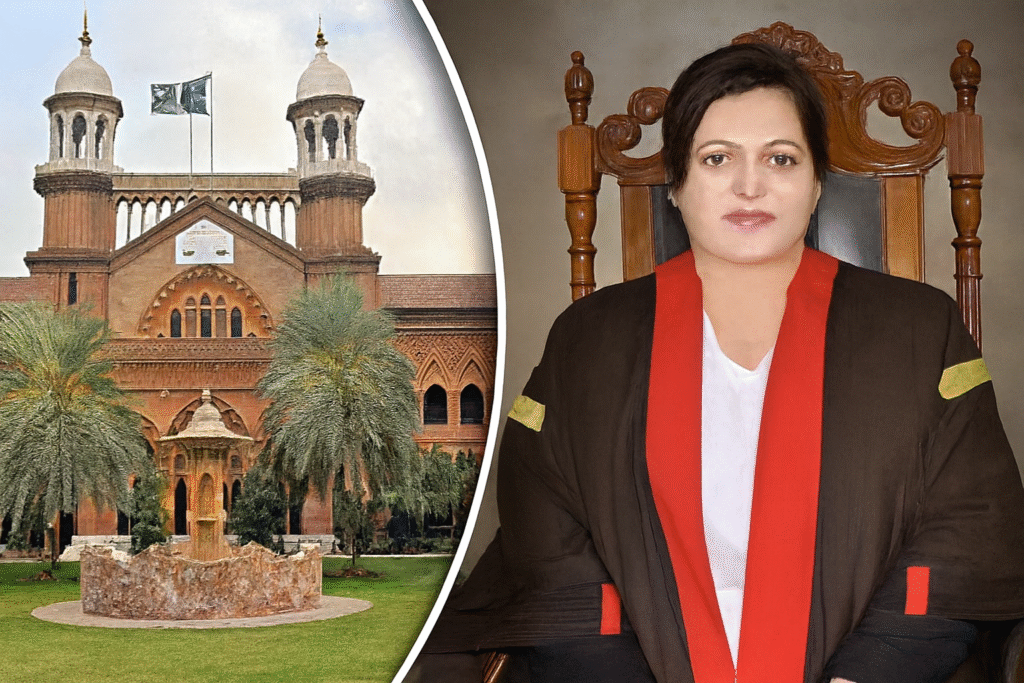 LHC CJ Aalia Neelum Orders Immediate Halt to Cases Against Underage Drivers in Punjab
