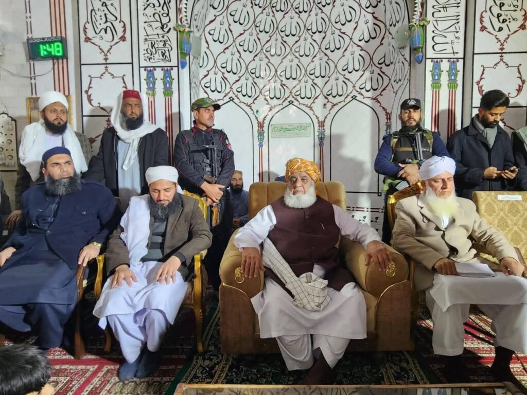 Maulana Fazal Ur Rehman terms government’s mandate ‘fabricated’, raises questions over imran khan’s arrest