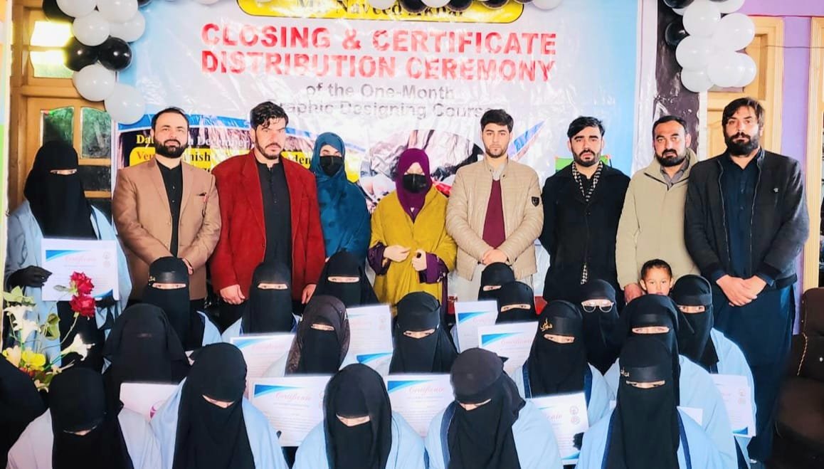 Graphic Design Short Course Successfully Concludes at Danesh Children Academy, Upper Dir