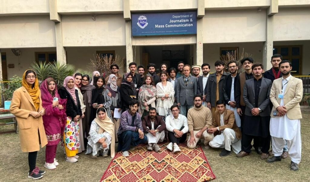 For the first time, mass communication and journalism students showcased their business ideas in the field, highlighting innovation and startup thinking.