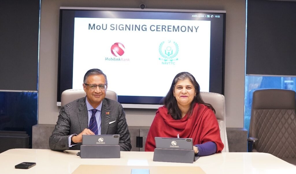 mobilink bank and navttc sign strategic partnership to advance skills development, financial inclusion, and women empowerment across pakistan