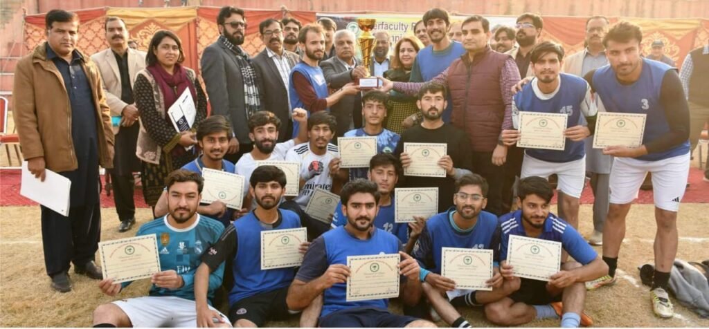 three day interfaculty boys football championship concludes at pmas aaur