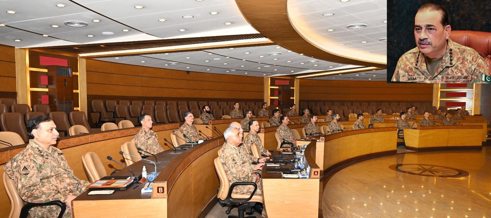 Field Marshal Syed Asim Munir leads Corps Commanders’ Conference, warns against political exploitation of terrorism