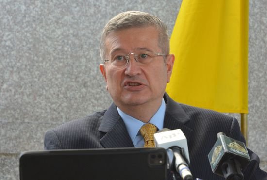 Ukraine ambassador in Pakistan dismantles Russian narrative on war and occupation 2 Ukraine rejects Russian embassy claims in Pakistan, cites UN resolutions and ICC warrants