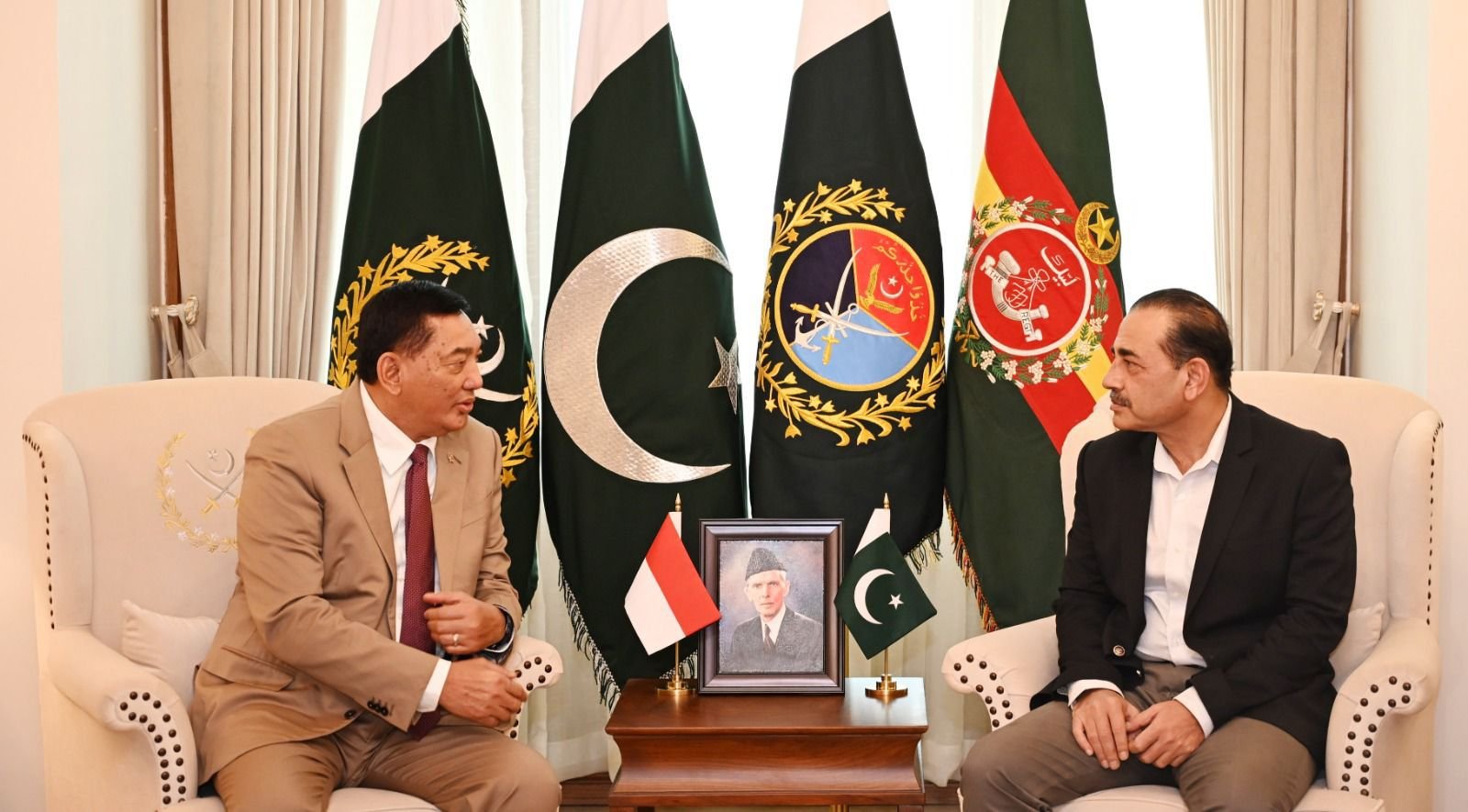 High-level military meeting at GHQ Rawalpindi