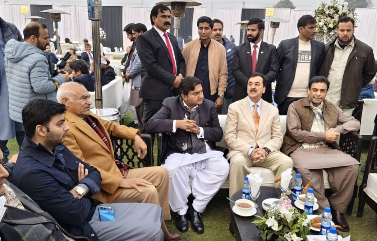 Senate Chairman Yousaf Raza Gilani Attends Wedding of Khawaja Saad Rafique’s Daughter