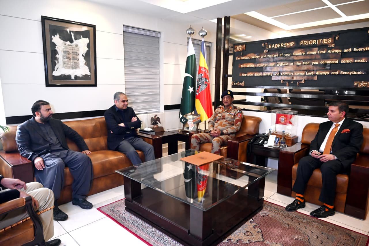 Interior minister, Balochistan CM visit FC Balochistan North in Quetta 3 Interior Minister Mohsin Naqvi during visit to FC Balochistan North headquarters in Quetta