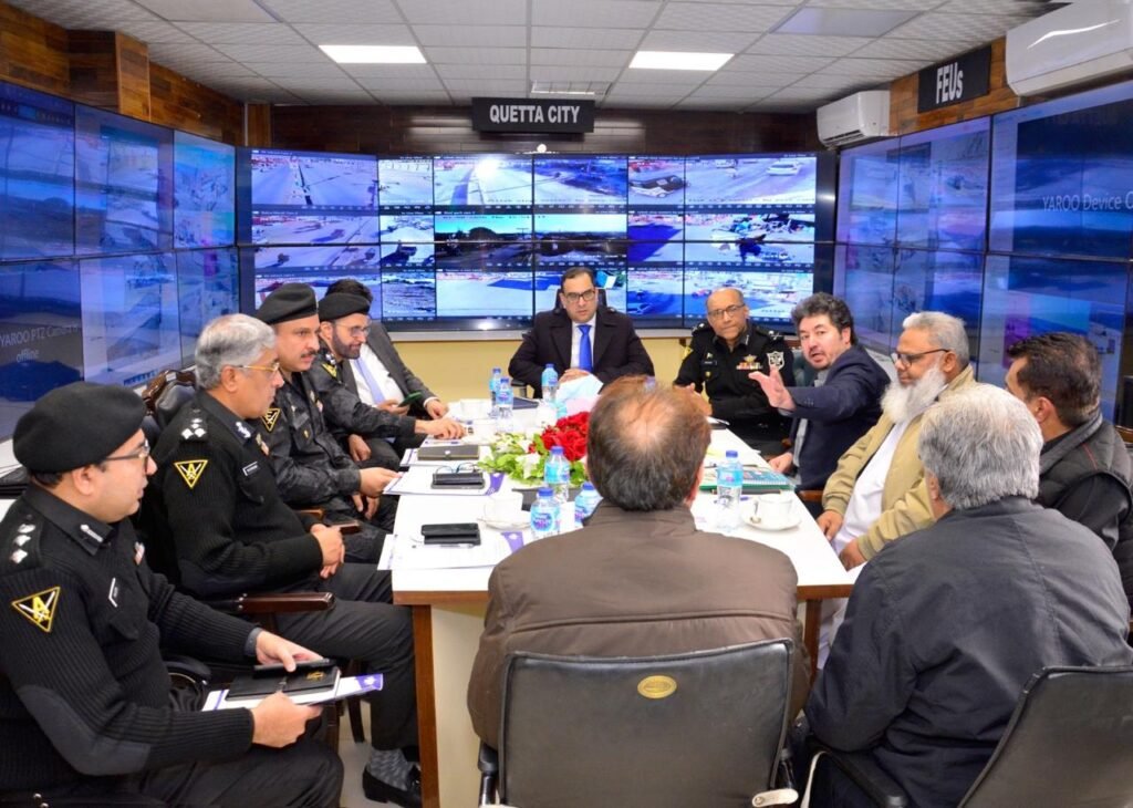 Senior FBR leadership during official visit to Customs House Quetta