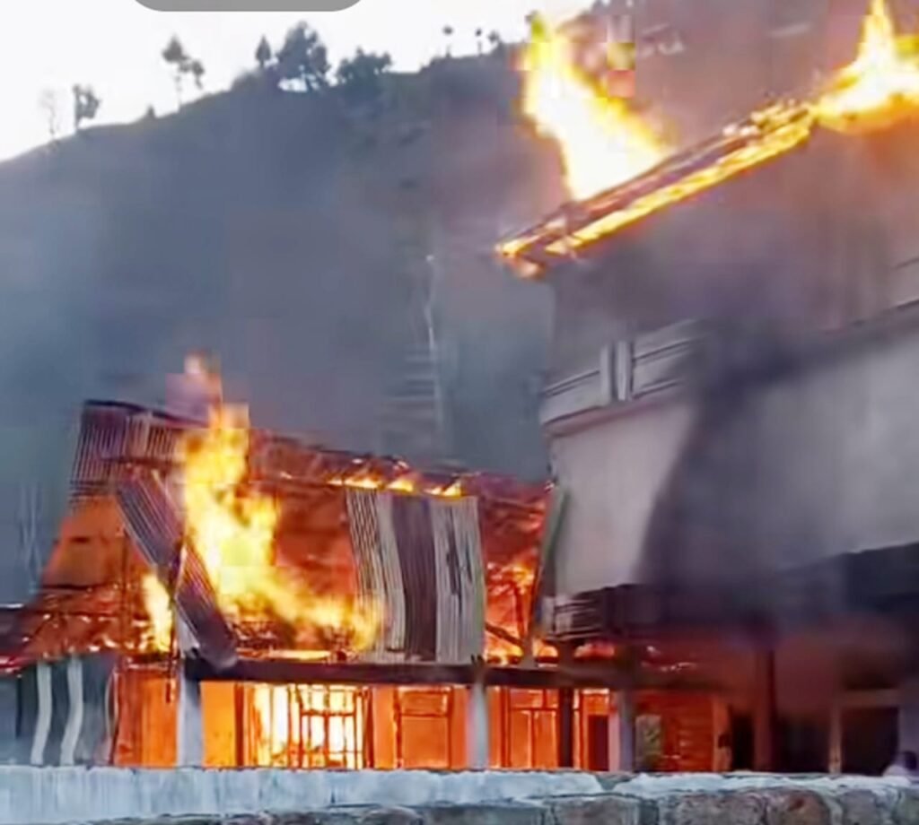 Fire destroys house in remote Shangla village, residents seek relief