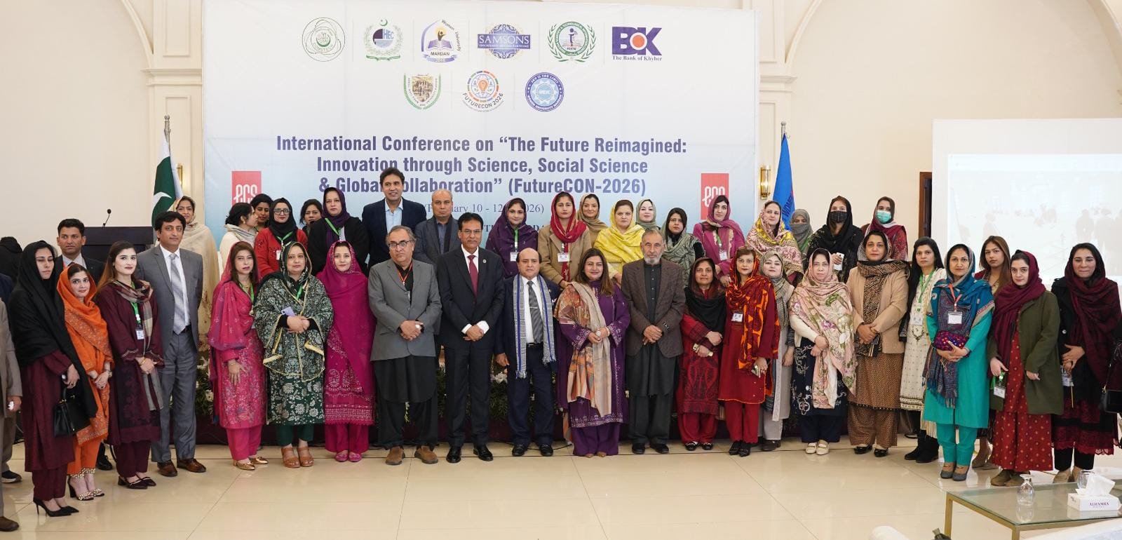 Women University Mardan hosts FutureCon-2026, bringing together scholars and researchers for global collaboration.