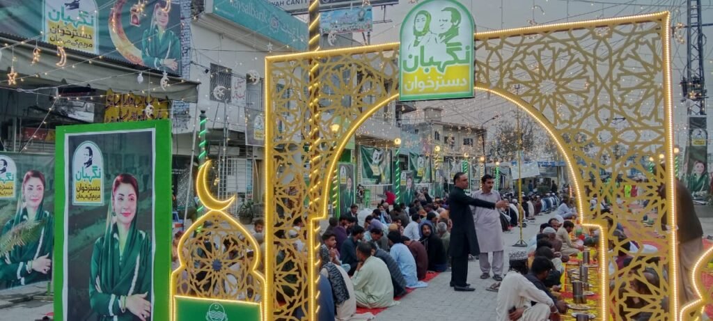 Tehsil Administration Hassan Abdal sets up Ramzan Dastarkhwan for daily Iftar meals