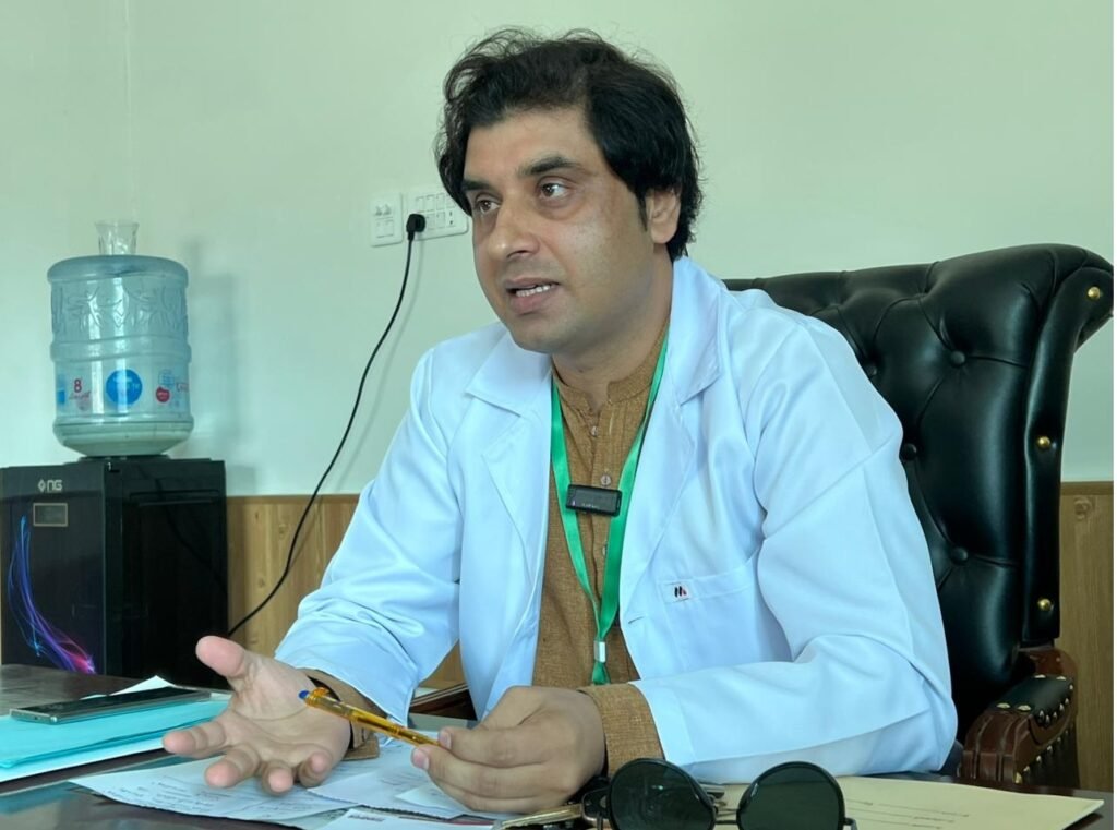 Shaheed Malik Jan Alam Hospital in Lal Qila after its upgrade to Category-C to improve healthcare services.