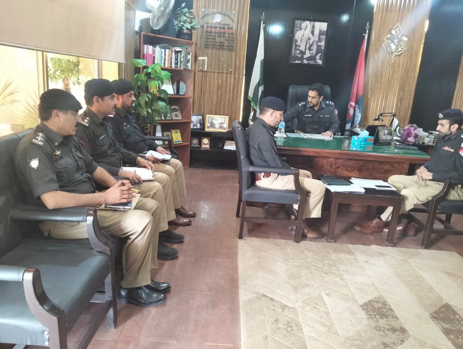 RPO Mardan reviews security arrangements, chairs law and order meeting