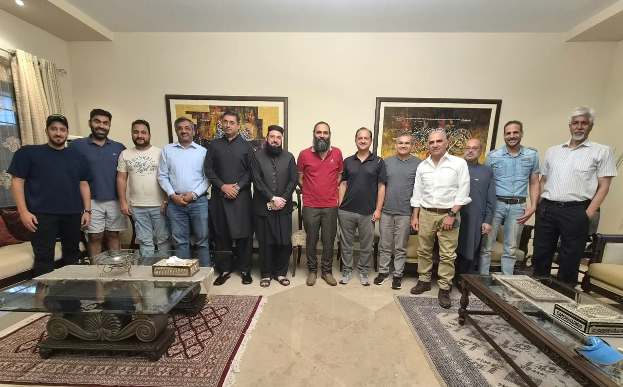 Islamabad Jeep Club members gather after electing new leadership for a two-year term.