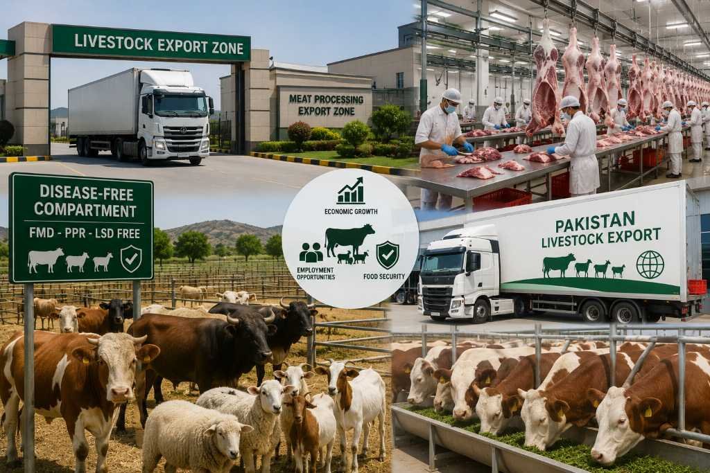 Pakistan plans export zones, disease-free compartments for livestock exports 2 Livestock