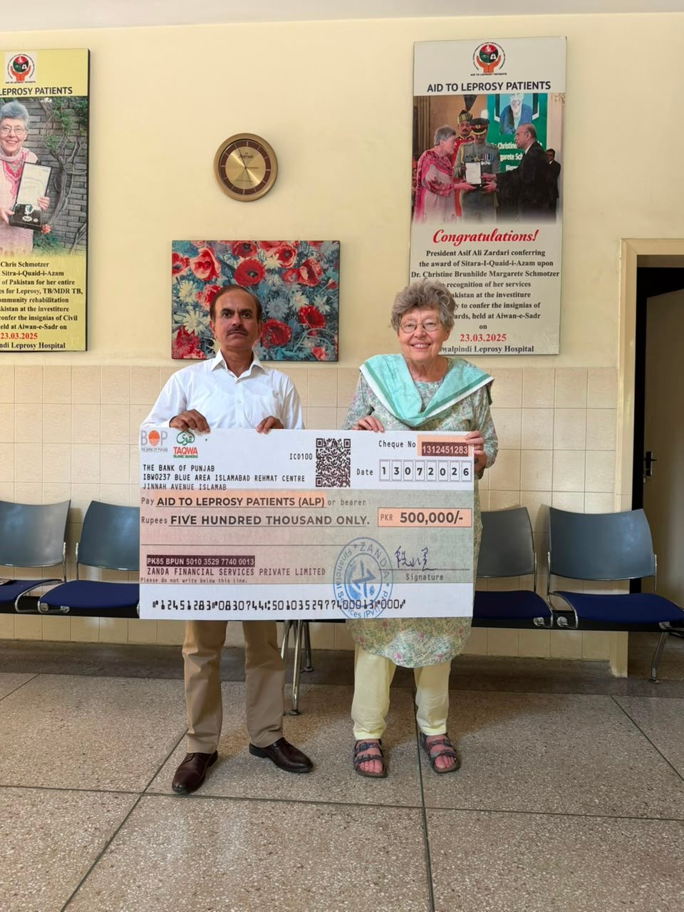 A 120-Year-Old Lifeline: Zanda Financial Services  Standing with the Rawalpindi Leprosy Hospital