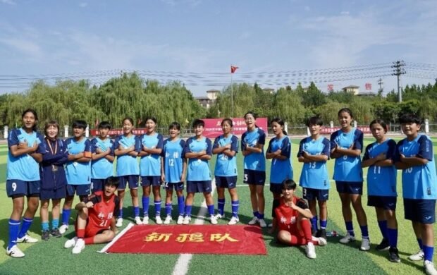 Xinjiang: home to more than 800 women's football teams